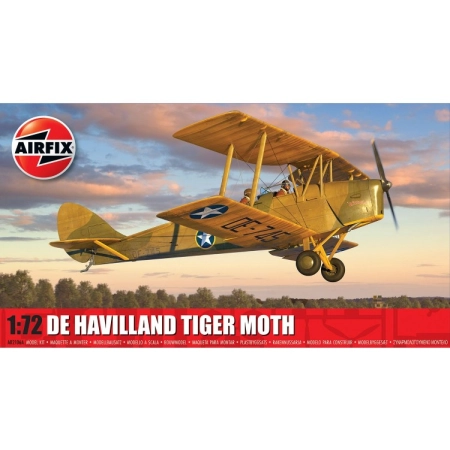 AIRFIX A02106A - de Havilland Tiger Moth - 1:72