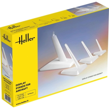 Heller 95200 - Cztery podstawki pod samoloty, helikoptery