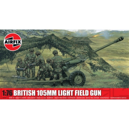 AIRFIX A02332 - British 105mm Light Field Gun - 1:76 (Nowość 2025)