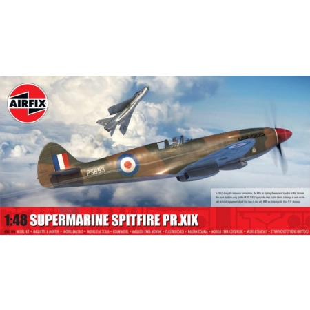 AIRFIX A05119A - Supermarine Spitfire PR.XIX - 1:48 (Nowość 2025)