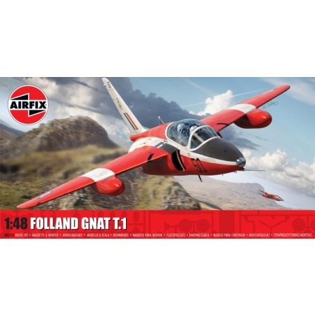AIRFIX A05123 - Folland Gnat T.1 - 1:48 (Nowość 2025)
