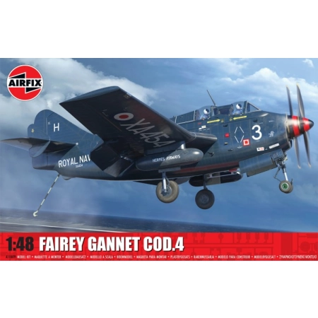 AIRFIX A11009 - Fairey Gannet COD.4 - 1:48 (Nowość 2025)