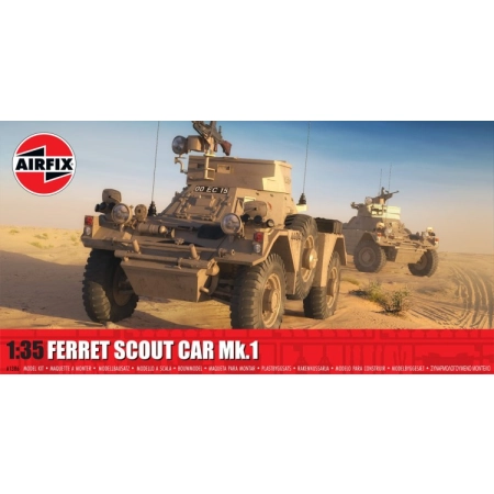 AIRFIX A1386 - Ferret Scout Car Mk.1 - 1:35 (Nowość 2025)