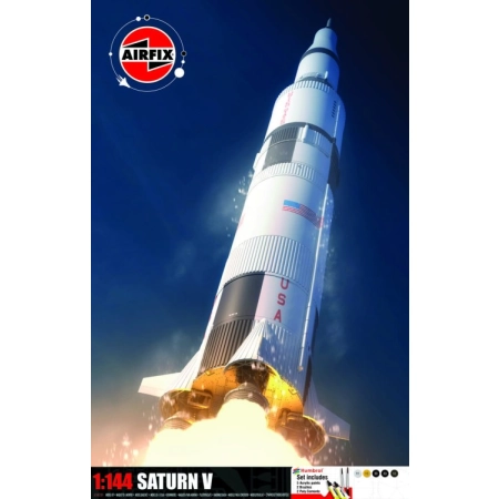 AIRFIX A50201 - Gift Set - Saturn V - 1:144 (Nowość 2025)