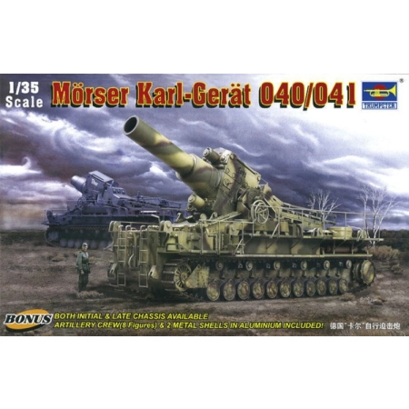 TRUMPETER 00215 - Morser Karl-Gerat 040/041 - 1:35