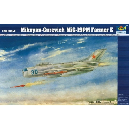 TRUMPETER 02804 - Mig-19PM Farmer E - 1:48