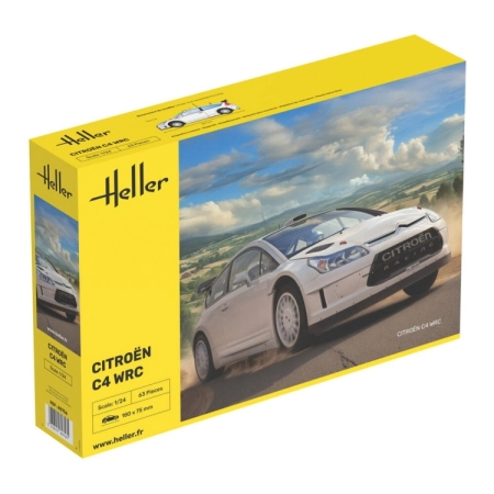 Heller 80756 - Citroen C4 WRC 2010 - 1:24