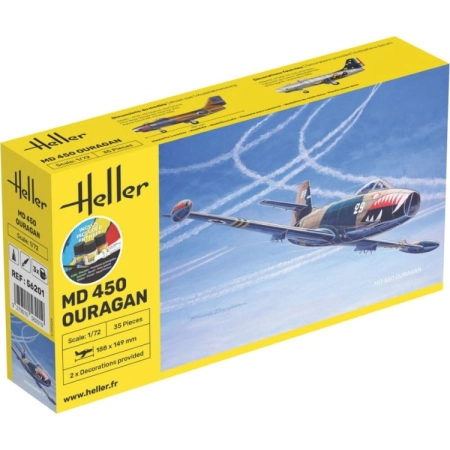 Heller 56201 - Starter Set - MD450 Ouragan - 1:72