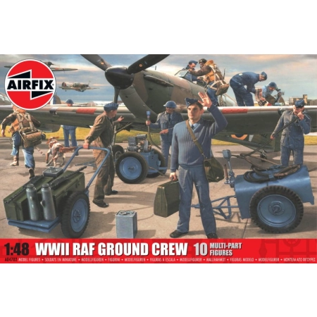 AIRFIX A04702 - Figurki - WWII RAF Ground Crew - 1:48 (Nowość 2025)