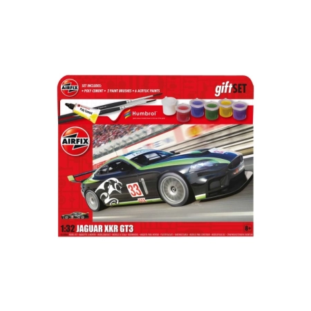 AIRFIX A55306A - Hanging Gift Set Jaguar XKR GT3 - 1:32