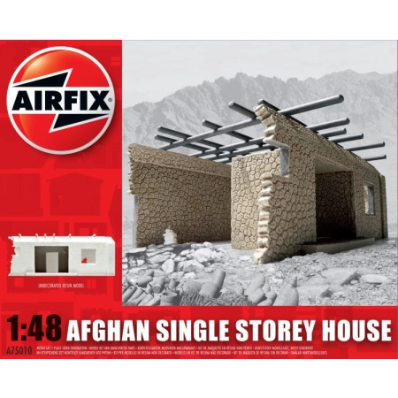 AIRFIX A75010 - Ruiny budynku Afganistan - Chata - 1:48