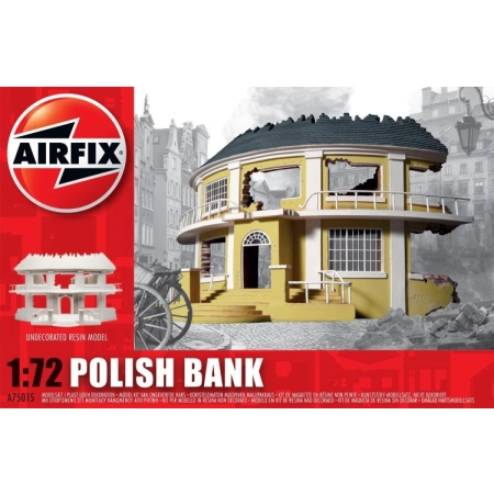 AIRFIX A75015 - Ruiny budynku WWII - Bank - Polska - 1:72