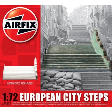 AIRFIX A75017 - Ruiny budynku WWII - Schody - Europa - 1:72