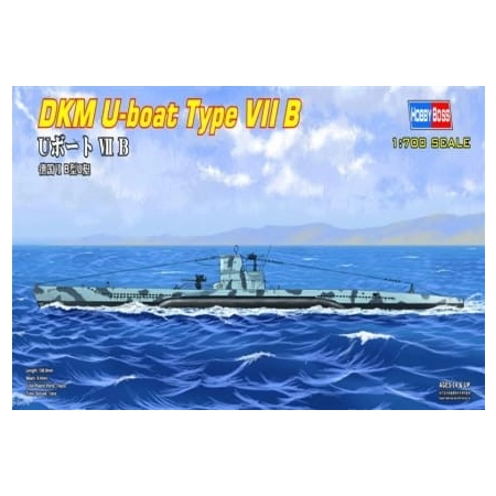 HOBBY BOSS 87008 - U-boat type VIIB - 1:700