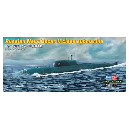 HOBBY BOSS 87021 - Russian Oscar II class - 1:700