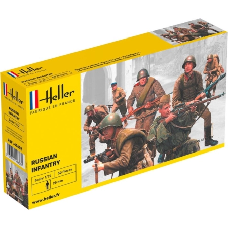 Heller 49603 - Figurki - Piechota radziecka - 1:72