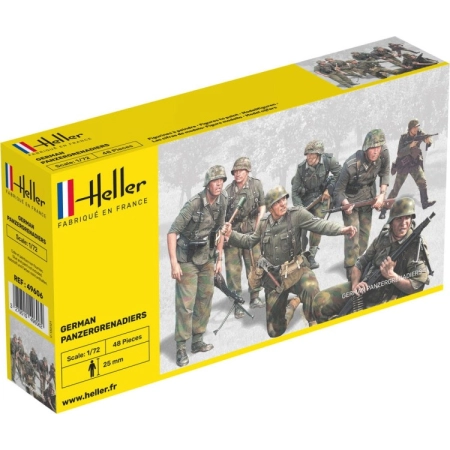 Heller 49606 - Figurki - Grenadierzy pancerni niemieccy - 1:72