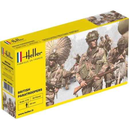 Heller 49623 - Figurki - Spadochroniarze brytyjscy - 1:72