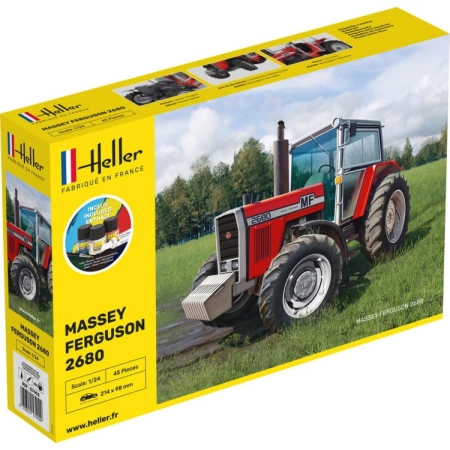 Heller 57402 - Starter Set - Massey-Ferguson 2680 - 1:24