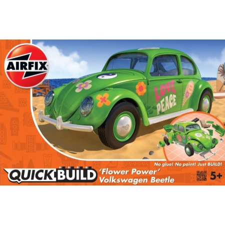 AIRFIX J6031 - Klocki - VW Beetle Flower-Power