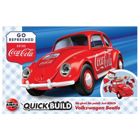 AIRFIX J6048 - Klocki - Coca-Cola VW Beetle
