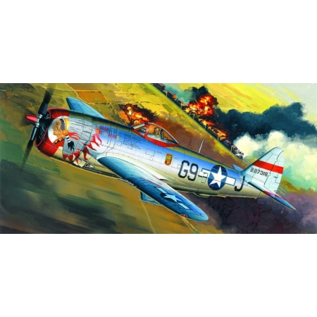 Academy 12491 - P-47D Bubble Top 1:72.