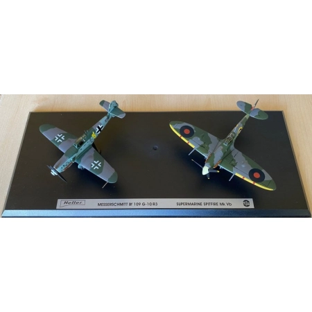 Heller 61601 - Air Fighters 1944 - Messerschmitt Bf109G-10/R3 + Spitfire Mk. Vb - 1:72