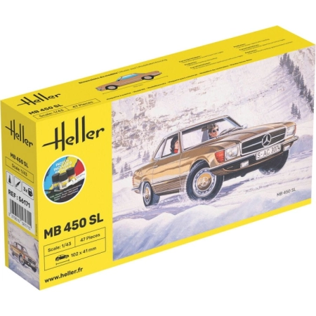 Heller 56171 - Starter Set - Mercedes Benz 450SL - 1:43