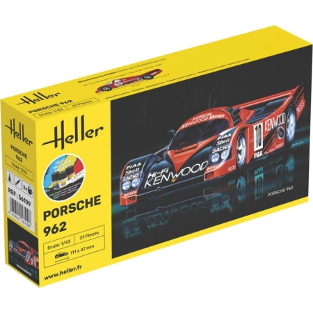 Heller 56109 - Starter Set - Porsche 962 - 1:43