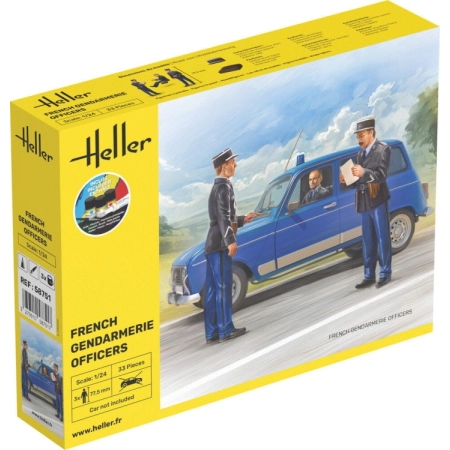 Heller 58751 - Starter Set - Figurki - Żandarmi - 1:24