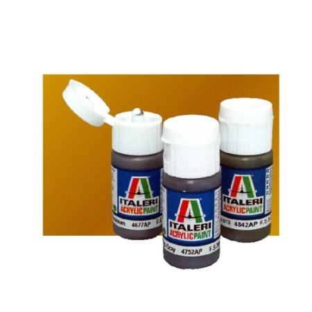 Italeri 4672AP - Metaliczna farbka akrylowa, 20 ml