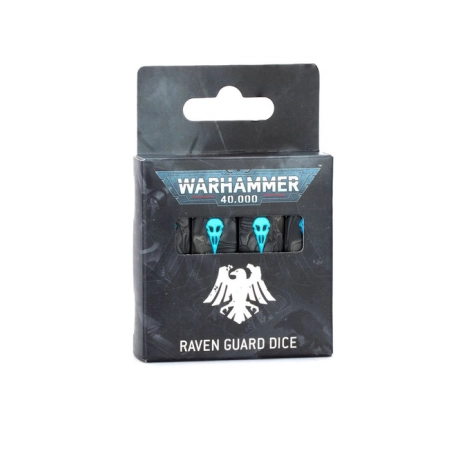 Games Workshop 55-62 - WARHAMMER 40000: Kości do gry RAVEN GUARD