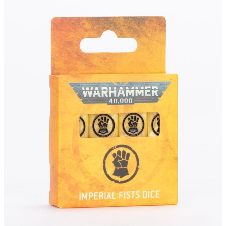 Games Workshop 55-64 - WARHAMMER 40000: IMPERIAL FISTS DICE