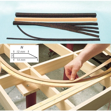 Heki 3186 - Podkład korkowy Superflex N, 3,6 m
