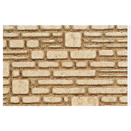 Heki 70012 - Mur z kamienia naturalnego, 2 sztuki, 28x14cm każda