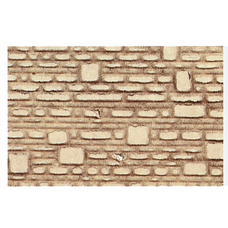Heki 70132 - Mur z kamienia naturalnego, 2 sztuki, 28x14cm każda