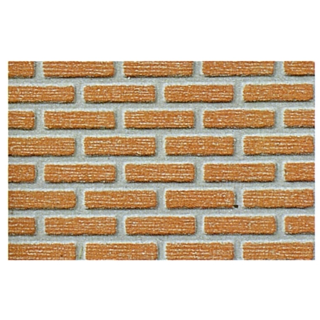 Heki 72252 - Mur z cegły klinkierowej, 2 płytki, 40x20cm każda.