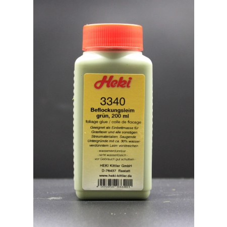 Heki 3340 - Klej do posypek, zielony 200 ml