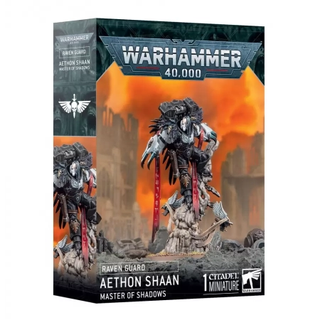 Games Workshop 55-60 - Aethon Shaan - Chapter Master Raven Guard do Warhammer 40,000