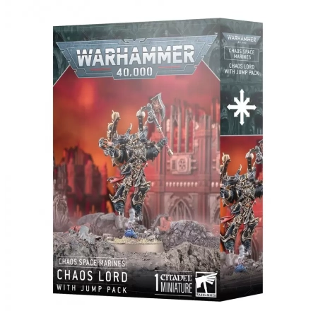 Games Workshop 43-101 - CHAOS SPACE MARINES: LORD WITH JUMP PACK