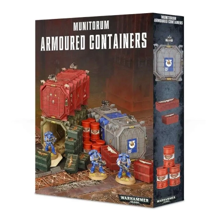 Games Workshop 64-98 - B/Z MANUF.:MUNITORUM ARMOURED CONTAINERS
