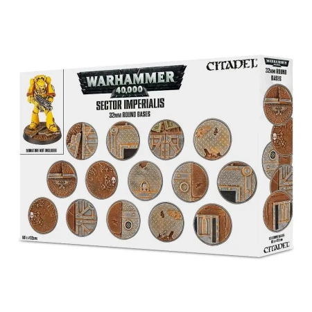 Games Workshop 66-91 - SECTOR IMPERIALIS: 32MM ROUND BASES