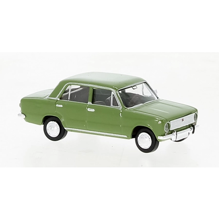 Brekina 22418 - Fiat 124, zielony, 1966 r.