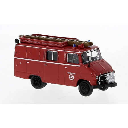 Brekina 35802 - Opel Blitz LF 8, 1959, zakładowa straż pożarna Kässbohrer