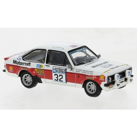 Brekina 19583 - Ford Escort RS 1800, No.32, Rallye RAC Lombard, B.Waldegard, 1976
