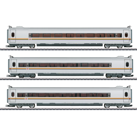 Märklin 43739 - Zestaw uzupełniający 3 sztuki ICE 3, BR 403, DBAG, Ep.VI „Regenbogen”