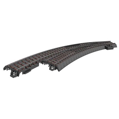 Märklin 24771 - Łukowy rozjazd w lewo, R3, R=515 mm, 30'