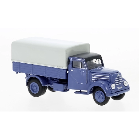 Brekina 30719 - Robur Garant PP, niebieski, 1953 r.