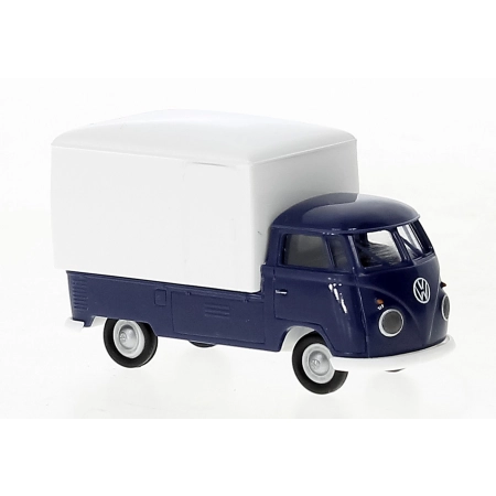 Brekina 32856 - VW T1b dunkelblau, weiss, 1960 r.