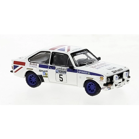 Brekina 19584 - Ford Escort RS 1800, No.5, Rallye RAC Lombard, B.Waldegard, 1977